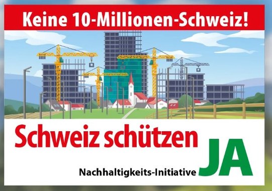Nachhaltigkeitsinitiative: Keine 10-Millionen-Schweiz