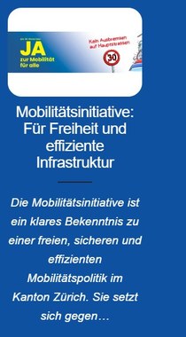 Mobilitätsinitiative: Für Freiheit und effiziente Infrastruktur