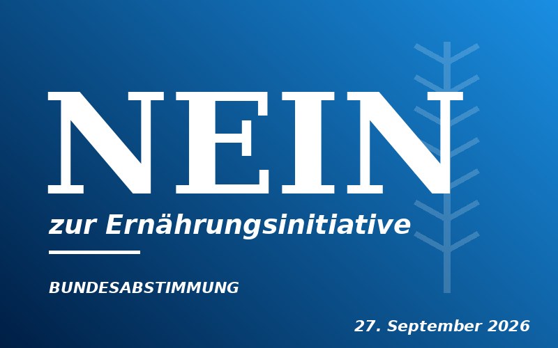 NEIN zur Ernährungsinitiative